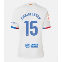 Camisa de time de futebol Barcelona Andreas Christensen #15 Replicas 2º Equipamento 2023-24 Manga Curta